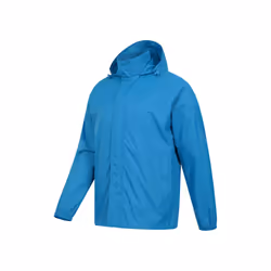Mountain Warehouse Mens Pakka II Waterproof Jacket - M, Bright Blue