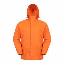 Mountain Warehouse Mens Pakka II Waterproof Jacket - XS, Orange