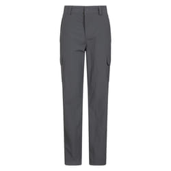 Mountain Warehouse Mens Explore Trousers - 34S, Grey