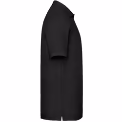 Fruit of the Loom Mens Premium Cotton Pique Polo Shirt - XL, Black