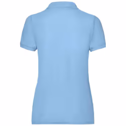 Fruit of the Loom Womens/Ladies Lady Fit PiquÃ© Polo Shirt - XS, Sky Blue