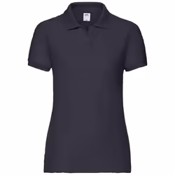 Fruit of the Loom Womens/Ladies Lady Fit PiquÃ© Polo Shirt - XL, Deep Navy