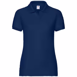 Fruit of the Loom Womens/Ladies Lady Fit PiquÃ© Polo Shirt - L, Navy