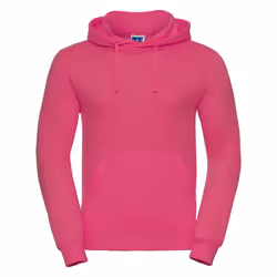 Russell Mens Plain Hoodie - L, Fuchsia