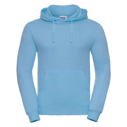 Russell Mens Plain Hoodie - XS, Sky Blue
