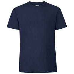 Fruit Of The Loom Mens Ringspun Premium T-Shirt - S, Deep Navy