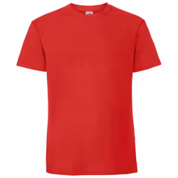 Fruit Of The Loom Mens Ringspun Premium T-Shirt - S, Red