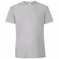 Fruit Of The Loom Mens Ringspun Premium T-Shirt - 2XL, Zinc