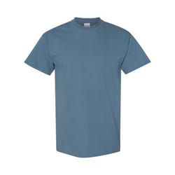 Gildan Mens Heavy Cotton T-Shirt - S, Indigo