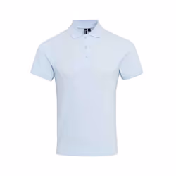 Premier Mens Coolchecker Plus Piqu Polo Shirt - 4XL, Light Blue
