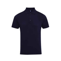 Premier Mens Coolchecker Plus Piqu Polo Shirt - L, Navy