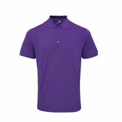 Premier Mens Coolchecker Plus Piqu Polo Shirt - XXL, Purple