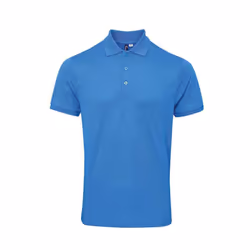 Premier Mens Coolchecker Plus Piqu Polo Shirt - XXL, Sapphire Blue