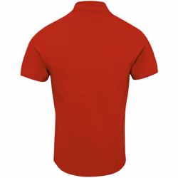 Premier Mens Coolchecker Plus Piqu Polo Shirt - XXL, Red