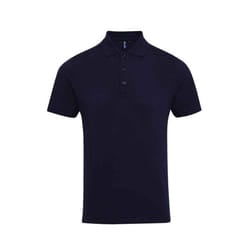 Premier Mens Coolchecker Plus Piqu Polo Shirt - 5XL, Navy