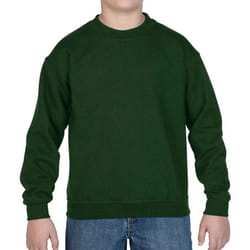Gildan Childrens/Kids Heavy Blend Drop Shoulder Sweatshirt - 12-13 Years, Forest Green