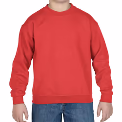 Gildan Childrens/Kids Heavy Blend Drop Shoulder Sweatshirt - 12-13 Years, Red