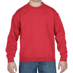 Gildan Childrens/Kids Heavy Blend Drop Shoulder Sweatshirt - 12-13 Years, Red