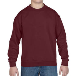 Gildan Childrens/Kids Heavy Blend Drop Shoulder Sweatshirt - 12-13 Years, Maroon
