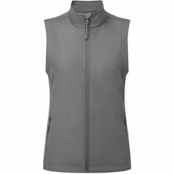 Premier Womens/Ladies Windchecker Gilet - 3XL, Dark Grey