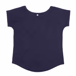 Mantis Womens/Ladies Loose Fit T-Shirt - S, Navy
