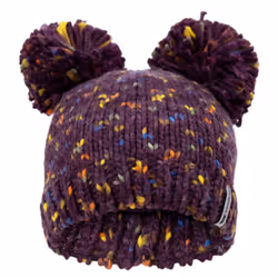 Trespass Childrens/Kids Ted Pom Pom Beanie - 2-4 Years, Potent Purple