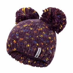 Trespass Childrens/Kids Ted Pom Pom Beanie - 2-4 Years, Potent Purple