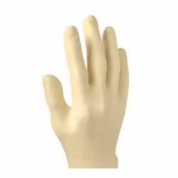 Aurelia Vibrant Latex Disposable Gloves (Pack of 100) - M, White
