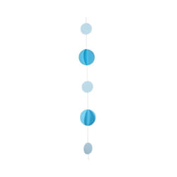 Kaleidoscope Circle Balloon Tail - One Size, Blue