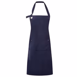 Premier Unisex Adult Cotton Canvas Pocket Apron - One Size, Navy