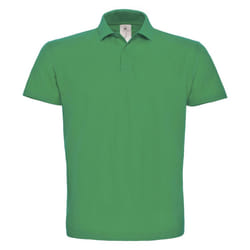 B&C Mens ID.001 Cotton Polo Shirt - XS, Kelly Green
