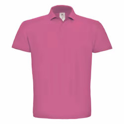 B&C Mens ID.001 Cotton Polo Shirt - XS, Fuchsia