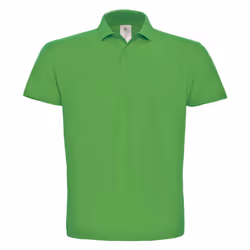 B&C Mens ID.001 Cotton Polo Shirt - M, Real Green