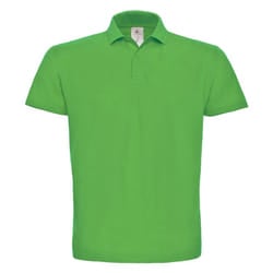 B&C Mens ID.001 Cotton Polo Shirt - M, Real Green