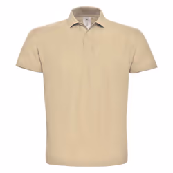 B&C Mens ID.001 Cotton Polo Shirt - XS, Sand