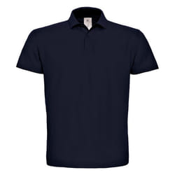 B&C Mens ID.001 Cotton Polo Shirt - XS, Navy