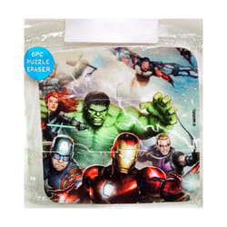 Marvel Puzzle Eraser (Pack of 6)