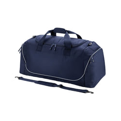 Quadra Teamwear Jumbo Kit Bag - One Size, French Navy/Light Grey