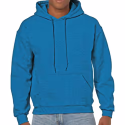 Gildan Unisex Adult Heavy Blend Hoodie - L, Antique Sapphire