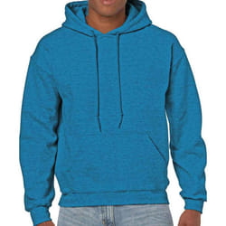 Gildan Unisex Adult Heavy Blend Hoodie - L, Antique Sapphire