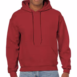 Gildan Unisex Adult Heavy Blend Hoodie - XL, Antique Cherry Red