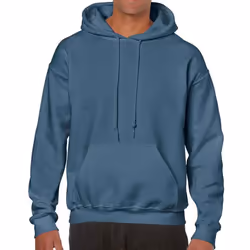 Gildan Unisex Adult Heavy Blend Hoodie - M, Indigo