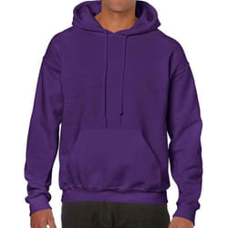 Gildan Unisex Adult Heavy Blend Hoodie - M, Purple