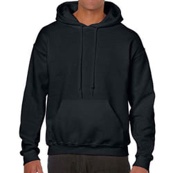 Gildan Unisex Adult Heavy Blend Hoodie - S, Black