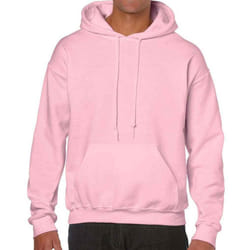 Gildan Unisex Adult Heavy Blend Hoodie - L, Light Pink