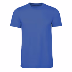 Gildan Mens Midweight Soft Touch T-Shirt - 4XL, Royal Blue