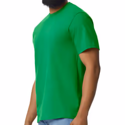 Gildan Mens Midweight Soft Touch T-Shirt - XS, Irish Green