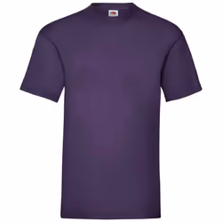 Fruit of the Loom Mens Valueweight T-Shirt - L, Purple