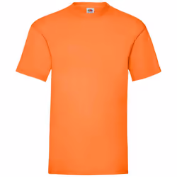 Fruit of the Loom Mens Valueweight T-Shirt - XL, Orange