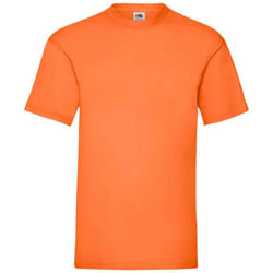 Fruit of the Loom Mens Valueweight T-Shirt - L, Orange